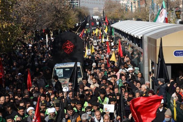 اجتماع باشکوه فاطمیون در مشهد
