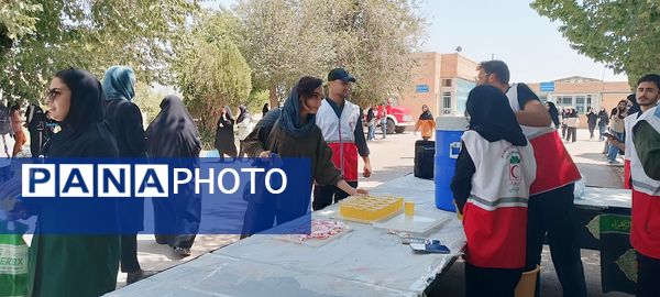 برپایی موکب در دانشگاه پیام نور مرکز بروجن