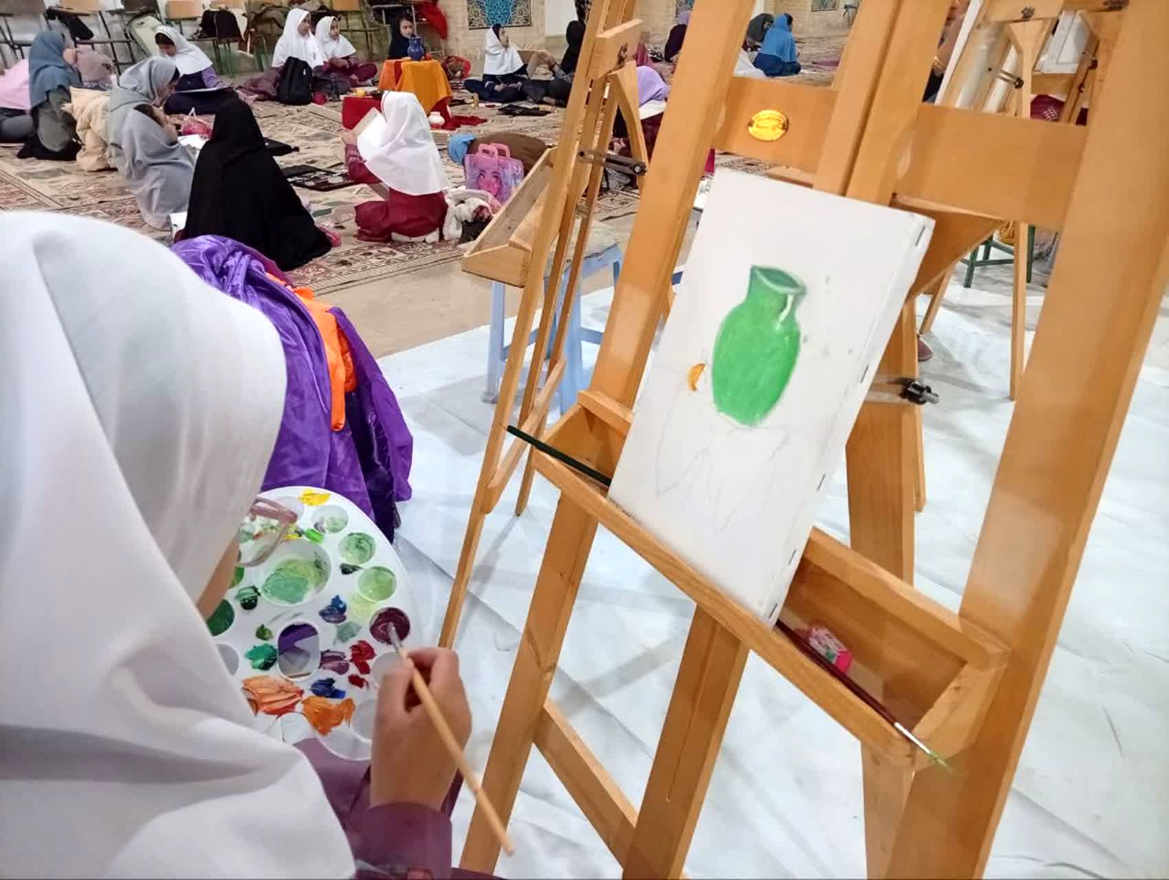 برگزاری مرحله منطقه‌ای مسابقه جشنواره فرهنگی هنری فردا در ناحیه یک یزد