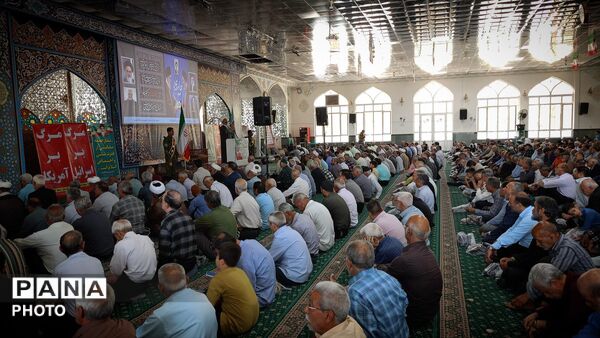 نماز عبادی سیاسی جمعه در شهرستان کاشمر 