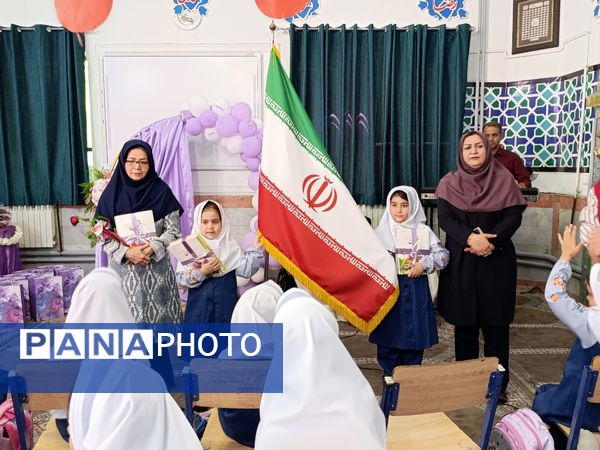 رنگین‌کمان شادی و علم در جشن شکوفه‌های کلاس اولی یزدانی