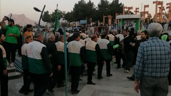 کاروان عزاداری «شمیم کرامت» در سوگ شهادت امام رضا (ع) در شهرضا به حرکت درآمد