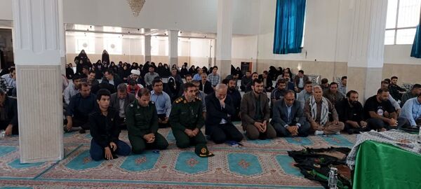 برگزاری مراسم چهلم شهدای خدمت 