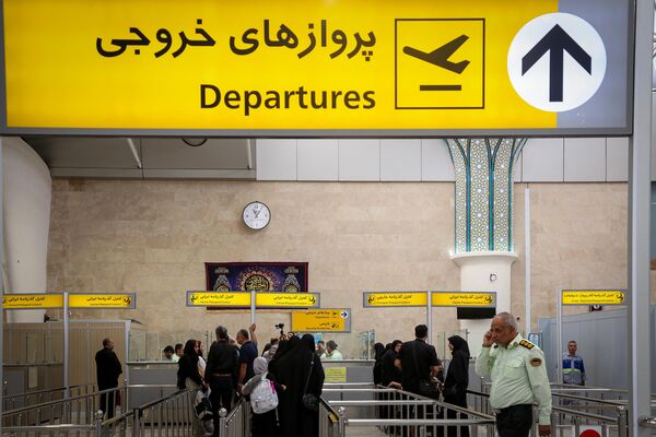 اعزام مسافران اربعینی از فرودگاه شهید بهشتی اصفهان به نجف اشرف