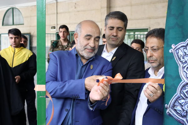 مراسم چهارشنبه‌های امام رضایی در مدرسه پیام غدیر آموزش و پرورش منطقه 14 تهران 