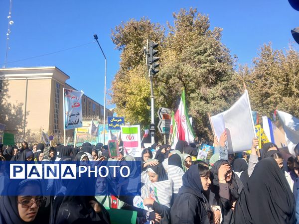 راهپیمایی ۱۳آبان در نیشابور 