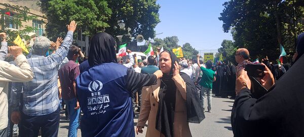 راهپیمایی جمعه خشم و نصر در نیشابور 