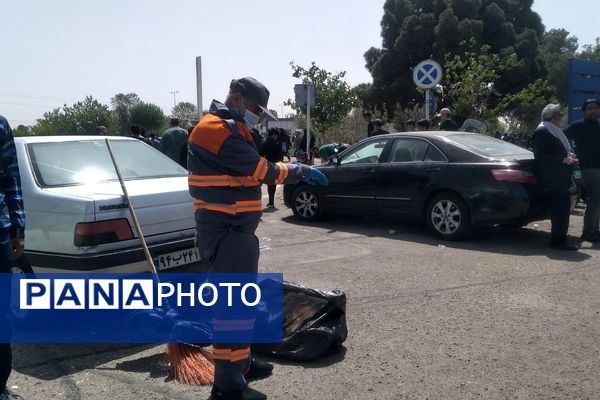 شهرستان دماوند، غرق در عطر یاد امام بود