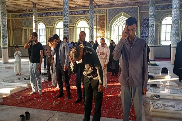 مراسم بزرگداشت و گرامیداشت یاد و خاطره دو تن از شهدای شهر بار نیشابور