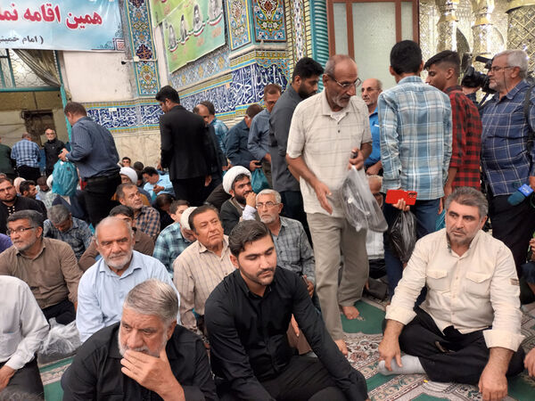  مراسم سوگواری شهادت آیت‌الله سید ابراهیم رئیسی و هیات همراه ایشان در بهبهان