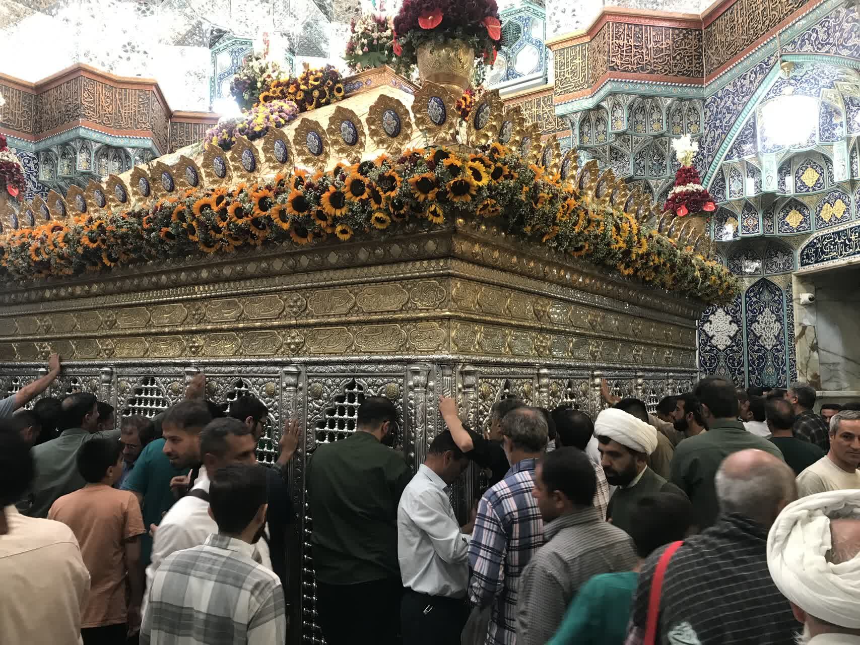 تصاویر دیدنی از حریم امن فاطمی در ایام ورود حضرت معصومه (ع) به شهر مقدس قم