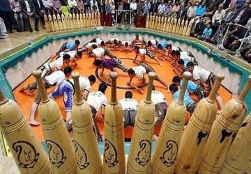 گزارش زیبای خبرنگار پانا از روز پدر و آیین باستانی زورخانه