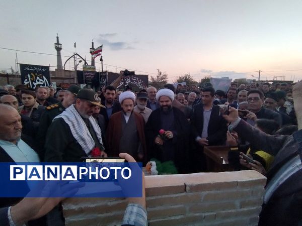 افتتاحیه المان شهدای گمنام شهر کندر