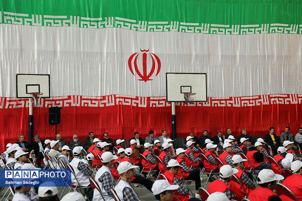 افتتاحیه مسابقات ورزشی بین مدرسه‌ای جام اقتدار ایران