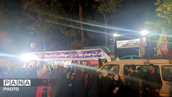 برپایی موکب جهادی حیدر کرار در دبستان علی دهقانیان 