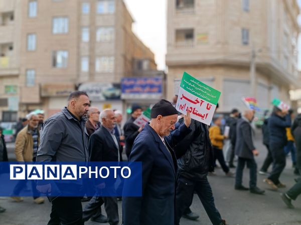 راهپیمایی مردمی به شکرانه پیروزی مردم قهرمان غزه و جبهه مقاومت