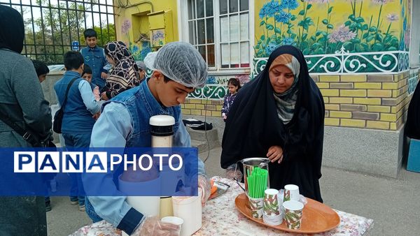 جشنواره غذا و صنایع دستی در دبستان امام حسن (ع) مصلی نژاد