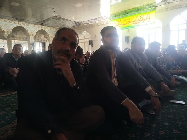 نماز جمعه در کاشمر 