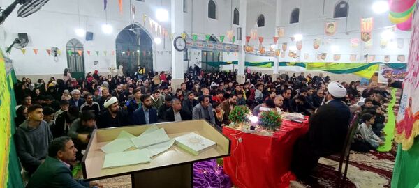 جشن بزرگ نیمه‌شعبان در مسجدالنبی کوهنانی