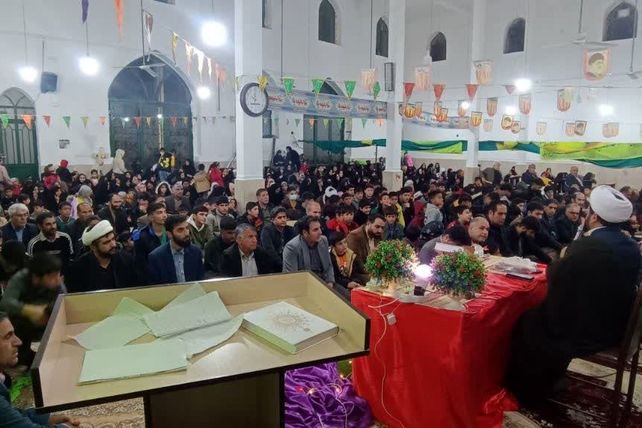 جشن بزرگ نیمه‌شعبان در مسجدالنبی کوهنانی