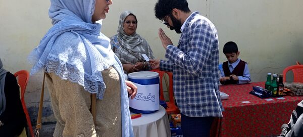 برگزاری بازارچه در پیش دبستانی شور و نشاط آشخانه 