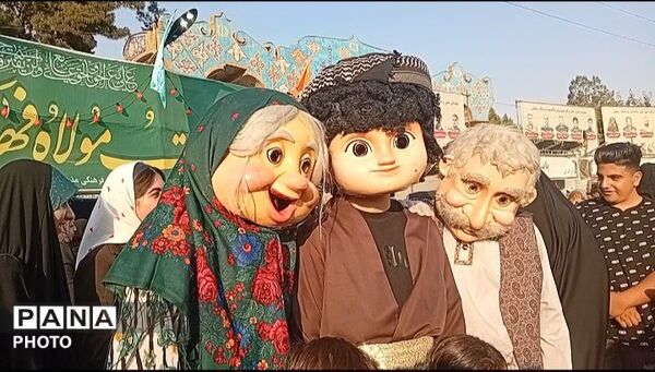  مهمانی  کیلومتری عید غدیر خم در پاکدشت 