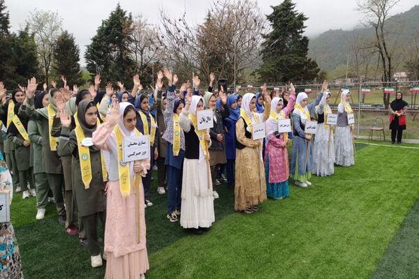 اجرای طرح تمشک در اردوگاه شهید چمران تالش