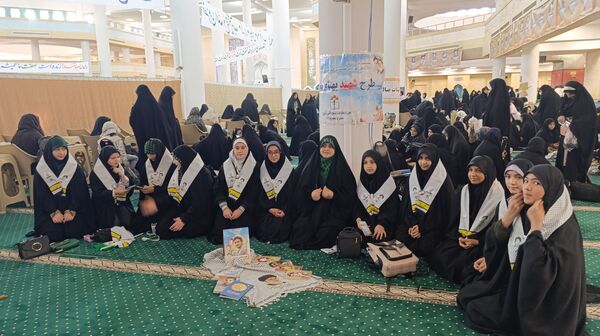 گردهمایی دانش‌آموزان بسیجی در طرح میقات صالحین