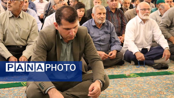 نماز جمعه باشکوه بندپی شرقی با سخنرانی رئیس آموزش و پرورش منطقه