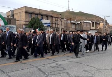 حضور پرشور مردم آفرینه در راهپیمایی باشکوه ۲۲ بهمن 