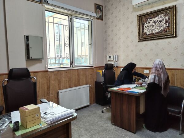 آماده‌سازی دبیرستان مصلی‌نژاد حضرت زهرا(س) برای آغاز سال تحصیلی جدید