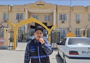 در شرایط جنگی اداره برق لارستان همچنان پای کار است