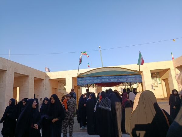 حضور دختران رضویه در اردوی راهیان نور