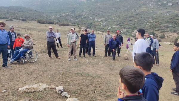 همایش پیاده‌روی خانوادگی در روستای لوط لاریجان 