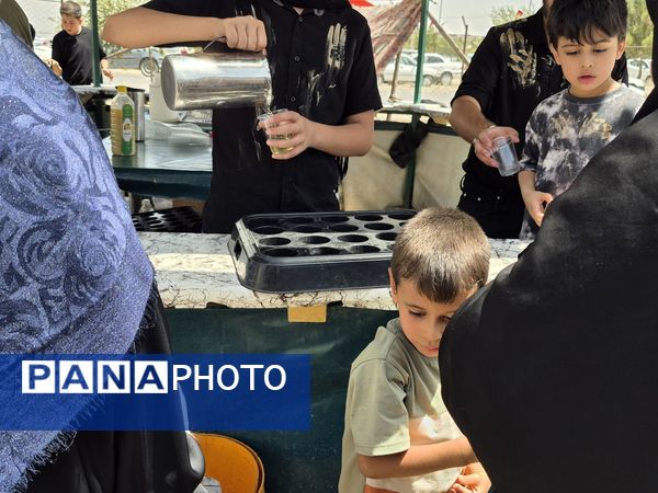 مراسم عزاداری ظهر عاشورا در هیئت الزهرا(س) نیشابور 