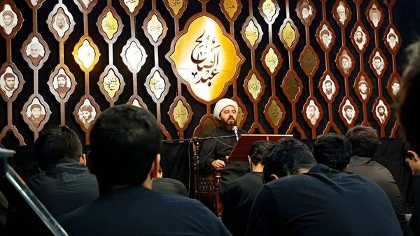 مراسم هیات الزهرا(س) در دبیرستان شاهد محسنین منطقه 14 تهران