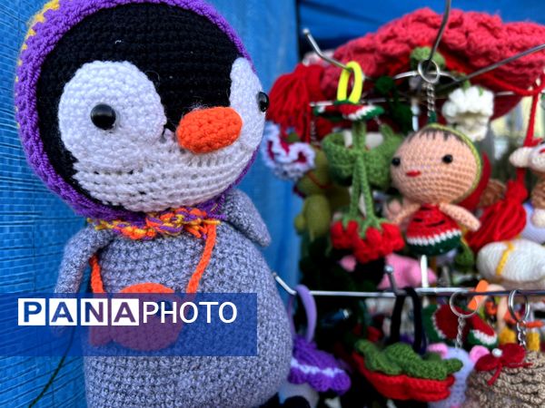 بازارچه دهه فجر در شهرک ینگی امام ساوجبلاغ 