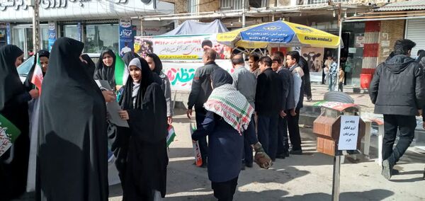 راهپیمایی پرشور مردم جیرفت