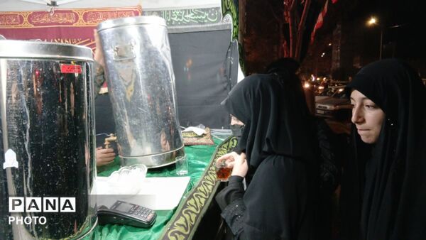 گذری بر سقاخانه قمر بنی هاشم در چهل و پنجمین شب از اجتماعات مردمی 