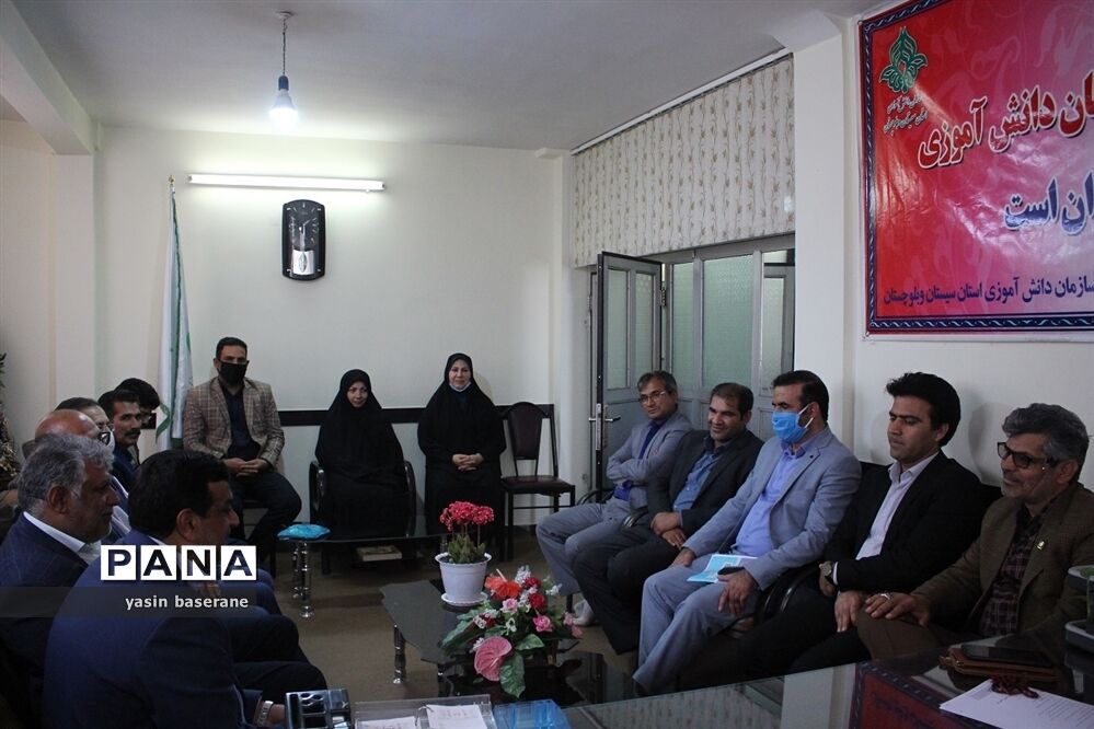 حضور معاون پرورشی و فرهنگی سیستان و بلوچستان در سازمان دانش آموزی