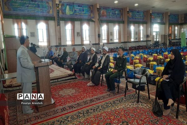 رزمایش مواسات به همت مرکز نیکوکاری شهرستان خوسف استان خراسان جنوبی