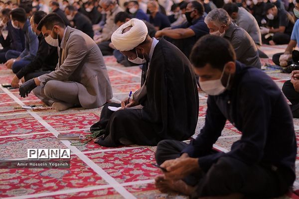 مراسم احیای شب نوزدهم ماه رمضان در مصلی بزرگ کیش