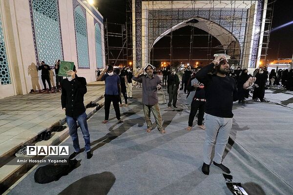 مراسم احیای شب نوزدهم ماه رمضان در مصلی بزرگ کیش