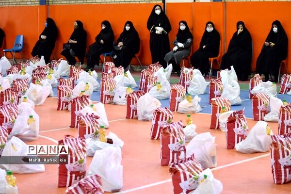 رزمایش  کمک مومنانه آموزش وپرورش ناحیه ٣
