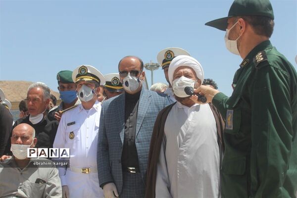 تشییع ناوبان یکم شهید اسماعیل پور خسرو از شهدای ناو کُنارک در شهرستان داراب -2