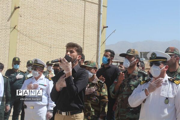 تشییع ناوبان یکم شهید اسماعیل پور خسرو از شهدای ناو کُنارک در شهرستان داراب -2