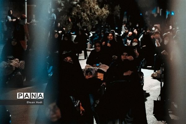 مراسم احیای شب ۲۱ رمضان در خیابان های مشهد