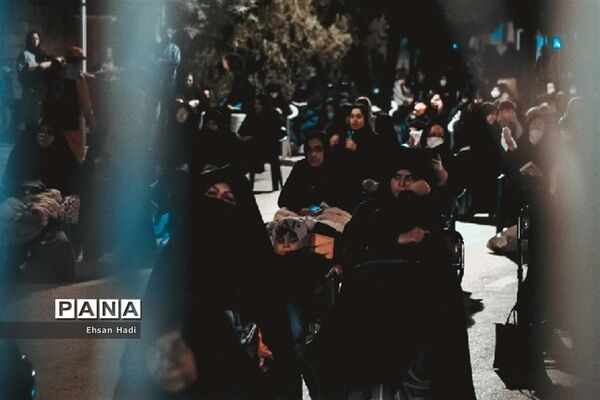 مراسم احیای شب ۲۱ رمضان در خیابان های مشهد