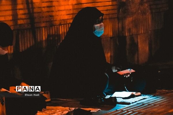 مراسم احیای شب ۲۱ رمضان در خیابان های مشهد