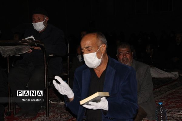 شب احیا بیست و یکم ماه رمضان درمساجدشهرستان خوسف استان خراسان جنوبی